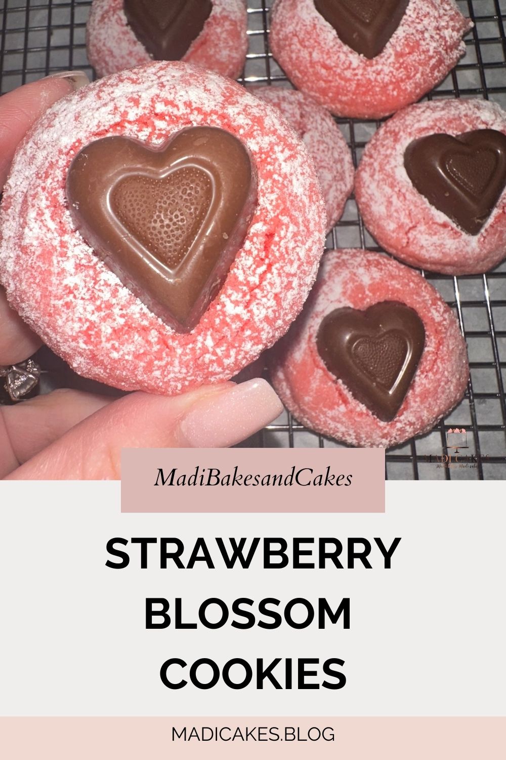 Strawberry Blossom Cookies